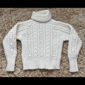 A New Day white knit sweater